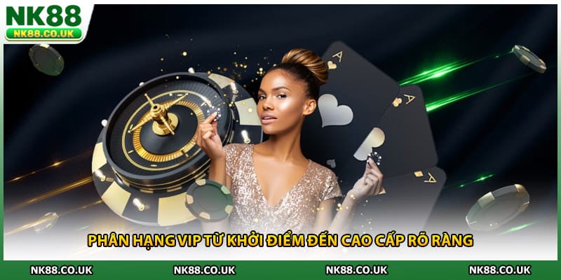 Phân hạng VIP từ khởi điểm đến cao cấp rõ ràng