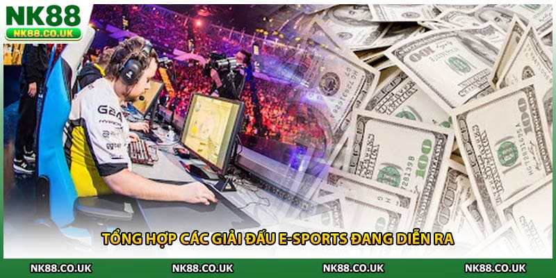 Tổng hợp các giải đấu e-sports đang diễn ra