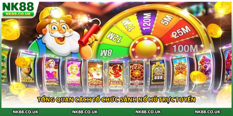 Tổng quan cách tổ chức sảnh nổ hũ trực tuyến